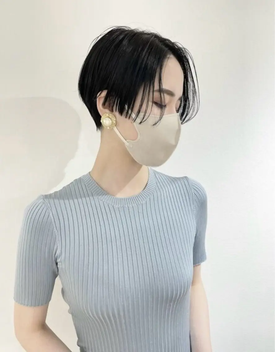 ショート ハンサムショート ショートヘア ひかり HAZELのヘアスタイル