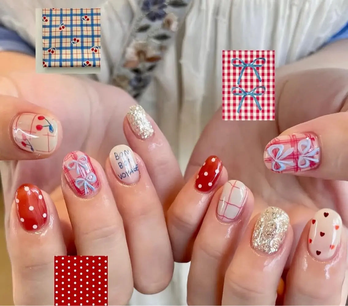 ネイル ハンドネイル ハンドケア 🍑 momo_nailのネイルデザイン