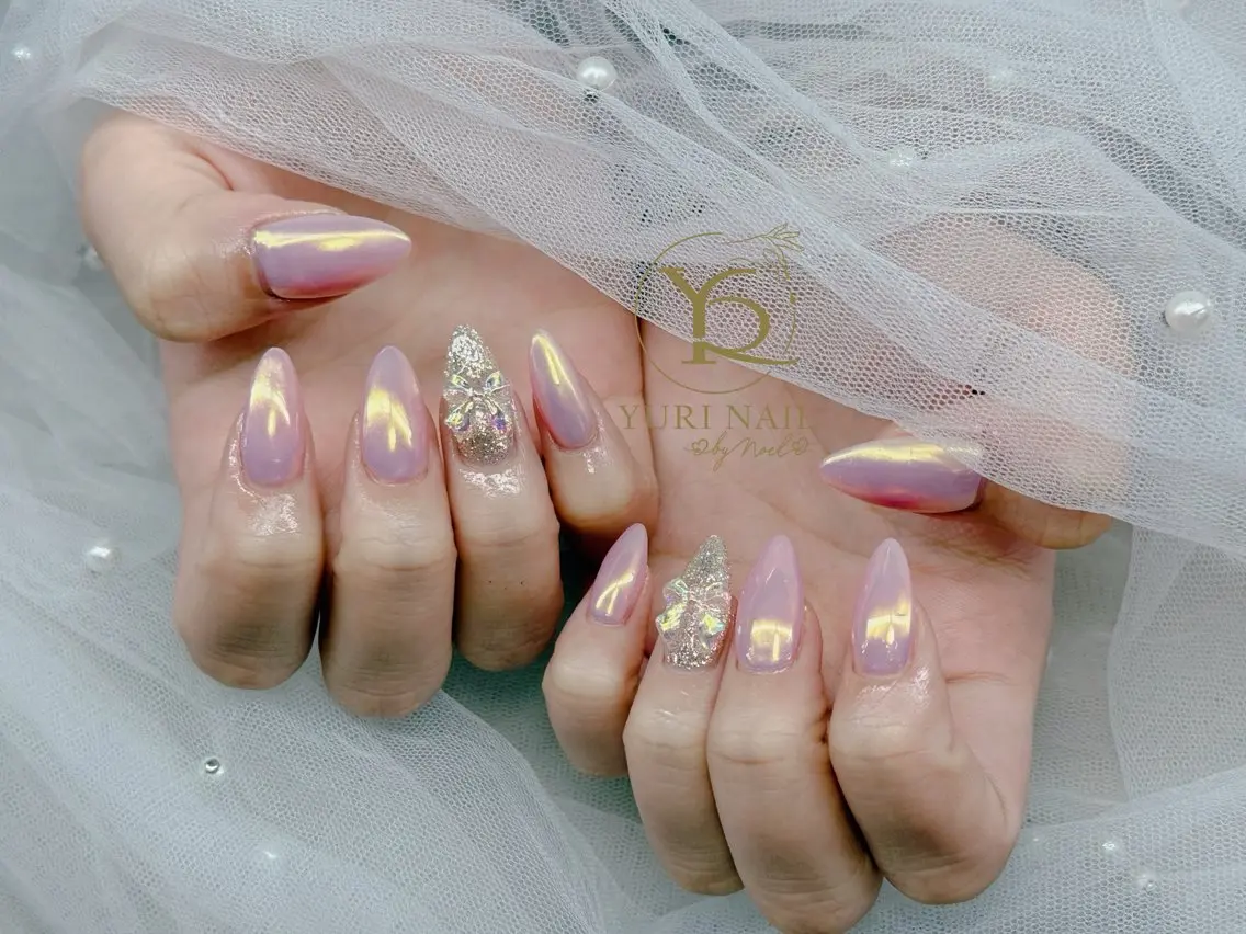 ネイル チークネイル フットネイル グラデーション 韓国ネイル 持ち込み ハンドネイル フットネイル ハンドケア YURI Nail NARITAのネイルデザイン