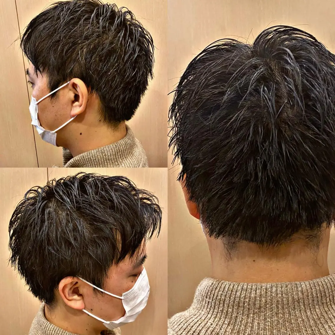メンズ ツーブロック 刈り上げ 菅野 綺華のヘアスタイル