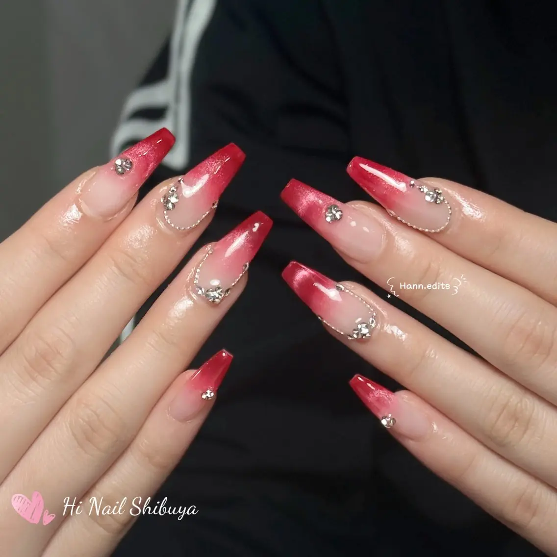 セミロング ハンドネイル Hi Nail Shibuyaのネイルデザイン