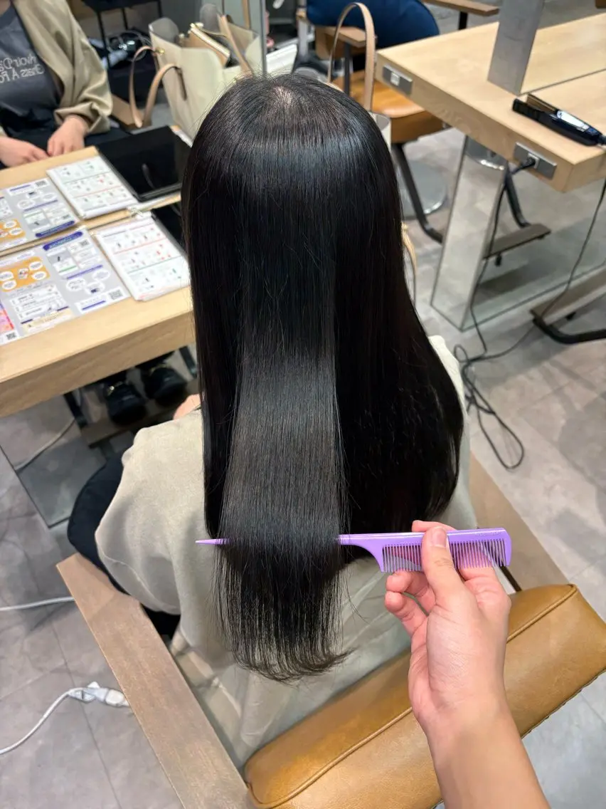 【 ˚✧₊⁎気になるうねりに✧ 】艶髪🤍縮毛矯正＋1stepトリートメントの写真