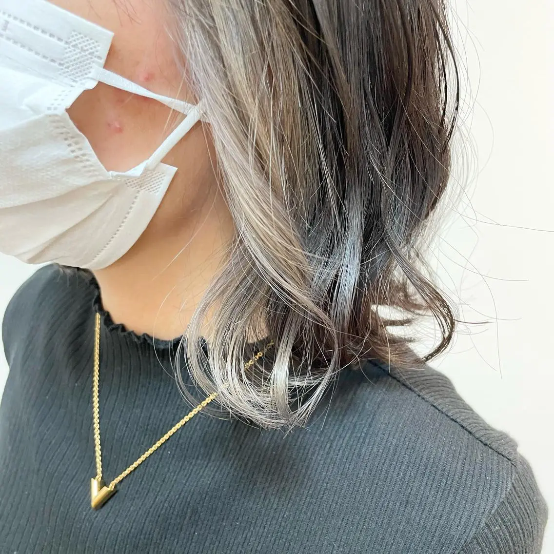ミディアム カラー ヘアカラー 【STORY】 🧁misaki🧁のヘアスタイル