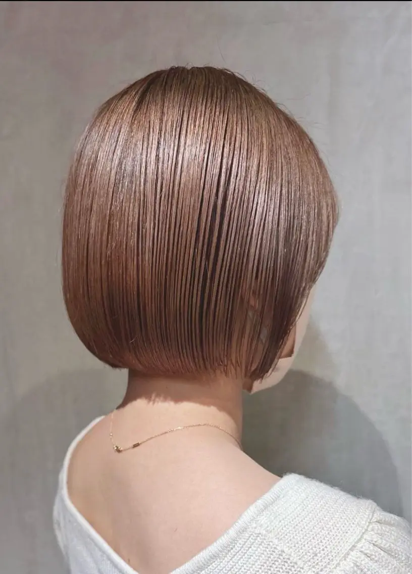 髪質改善カット➕ハホニコトリートメント♪の写真