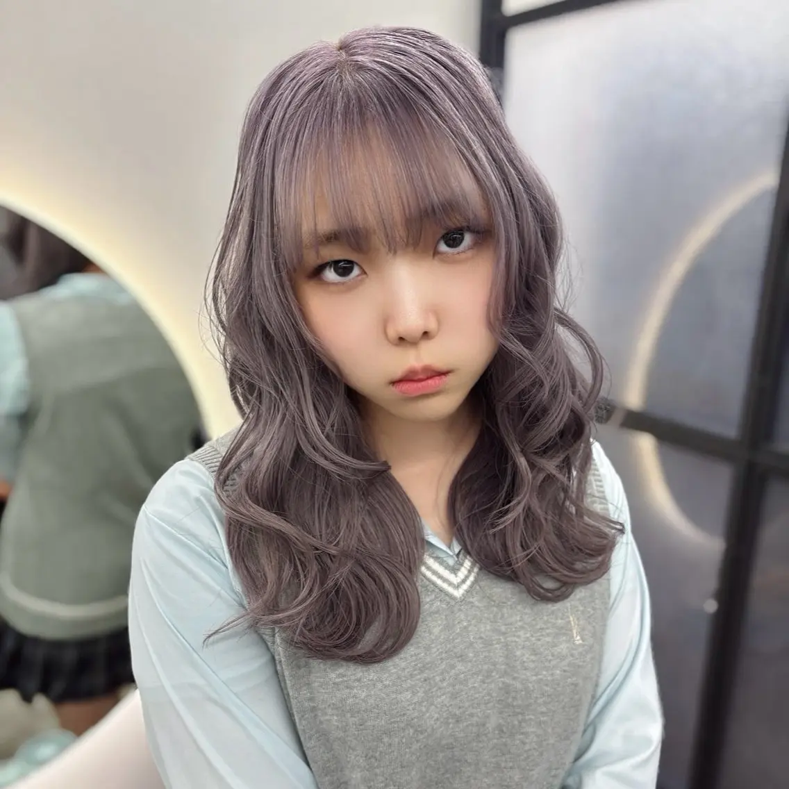 ロング カラー ヘアカラー Ren. 🦋デザインカラーのヘアスタイル