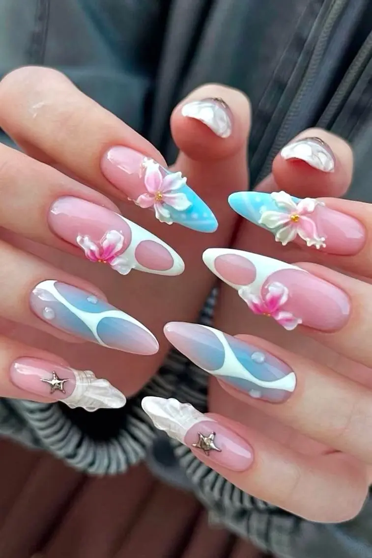 ネイル キラキラネイル 韓国ネイル ロングネイル ワンカラーネイル ワンホンネイル ハンドネイル Rina Nail.Blingのネイルデザイン
