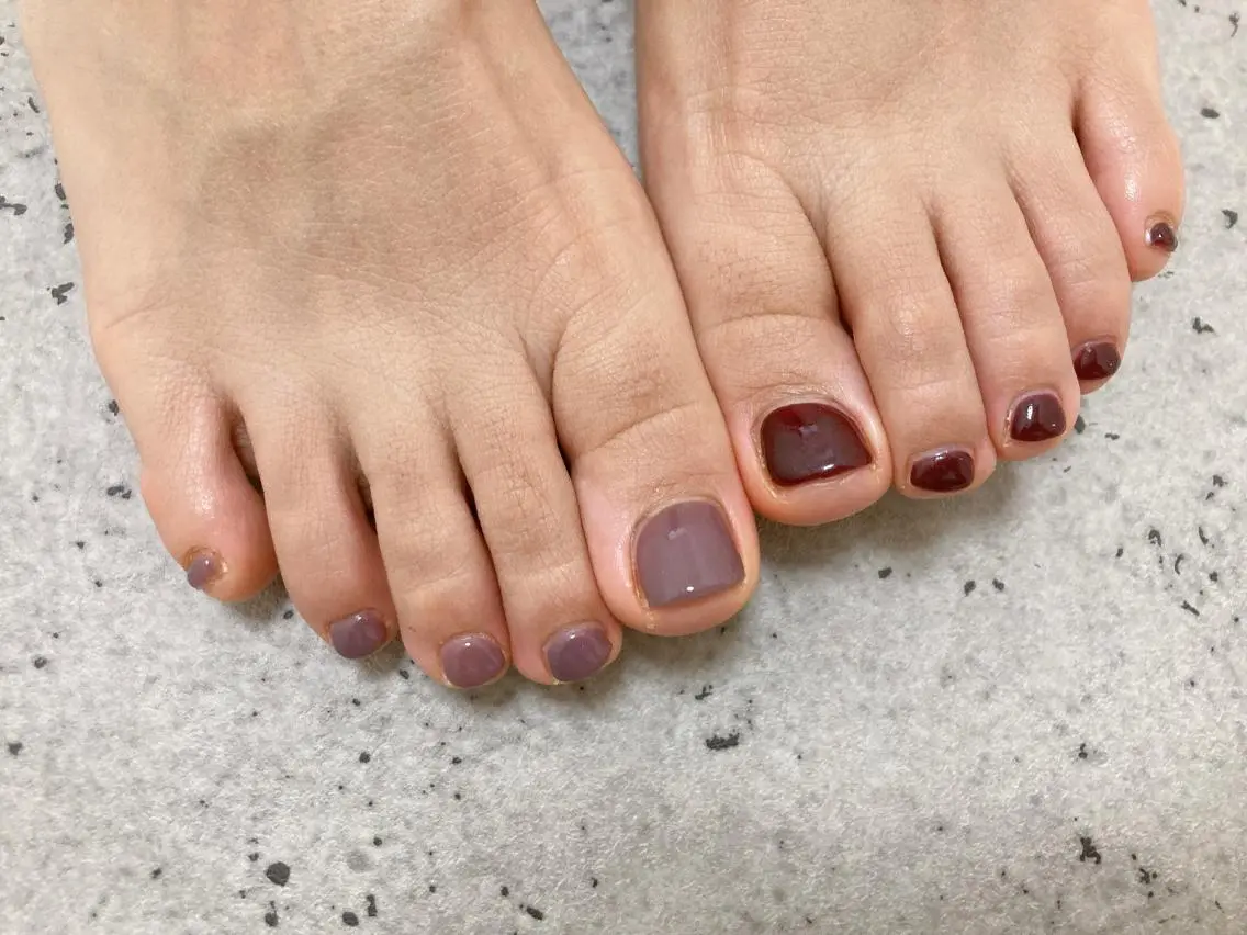 ネイル フットネイル フットネイル mogunail &blowのネイルデザイン