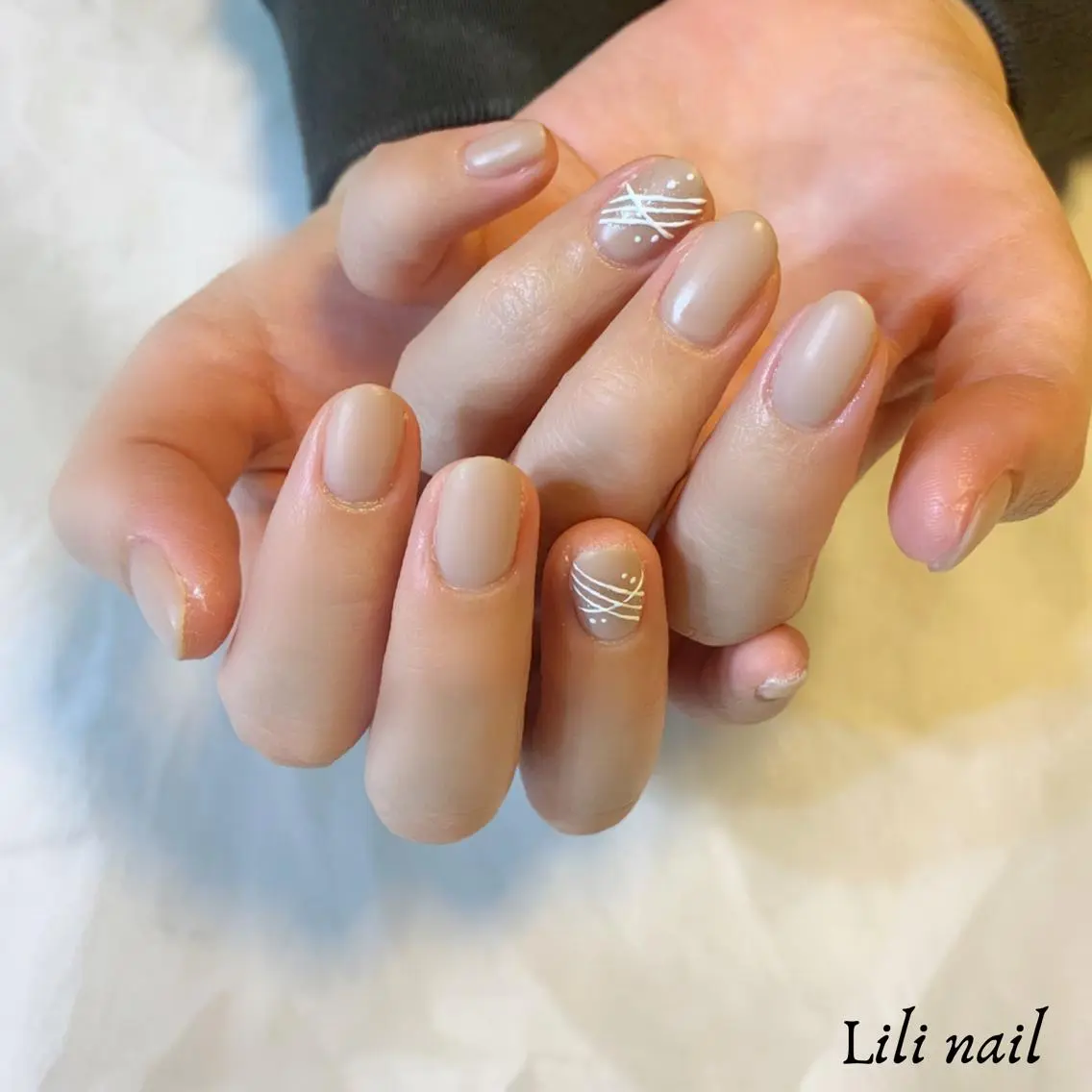 ネイル マットネイル Lilibeauty salonのネイルデザイン