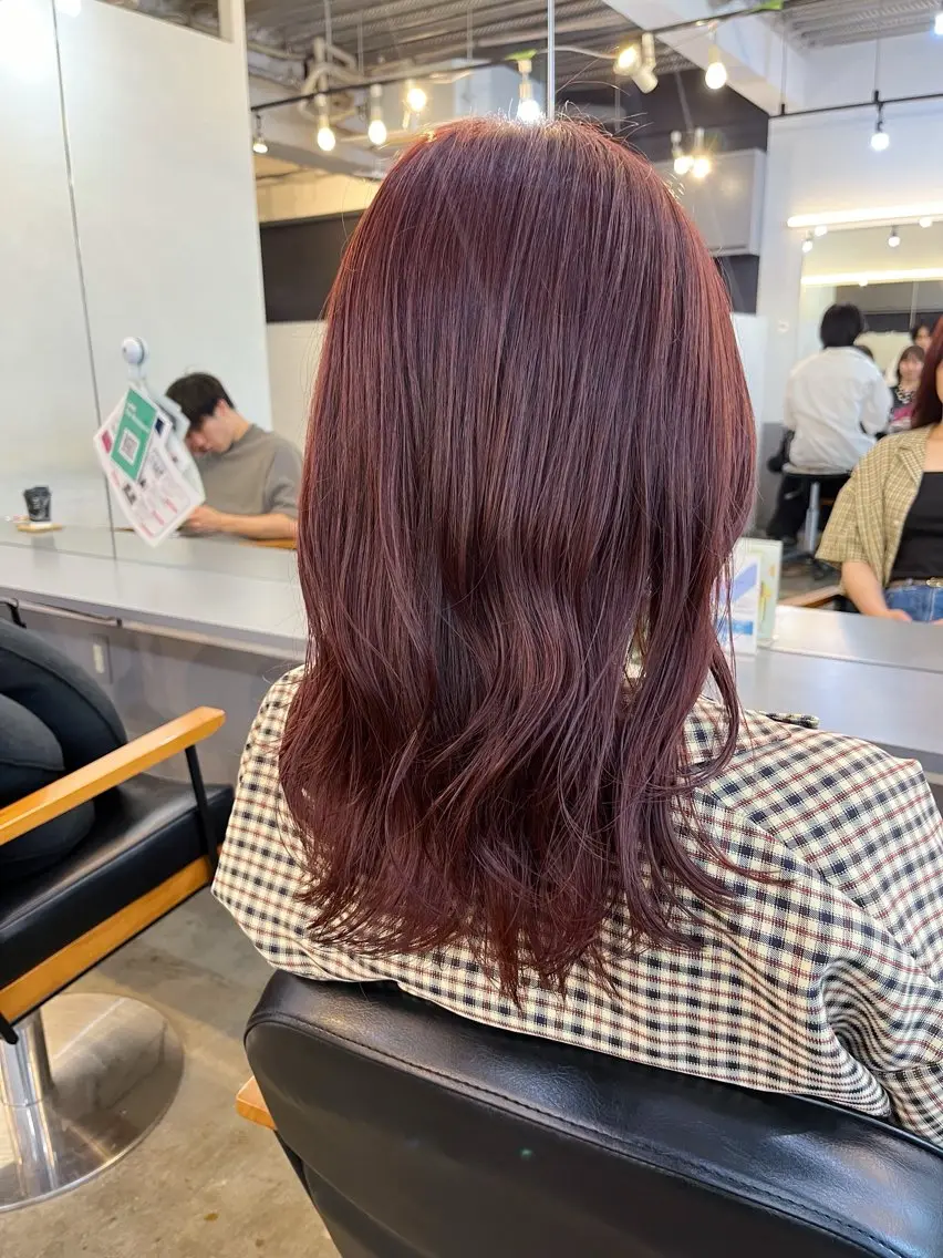 ミディアム カラー ヘアカラー 🌛ダブルカラー 🌜SAYAKAのヘアスタイル