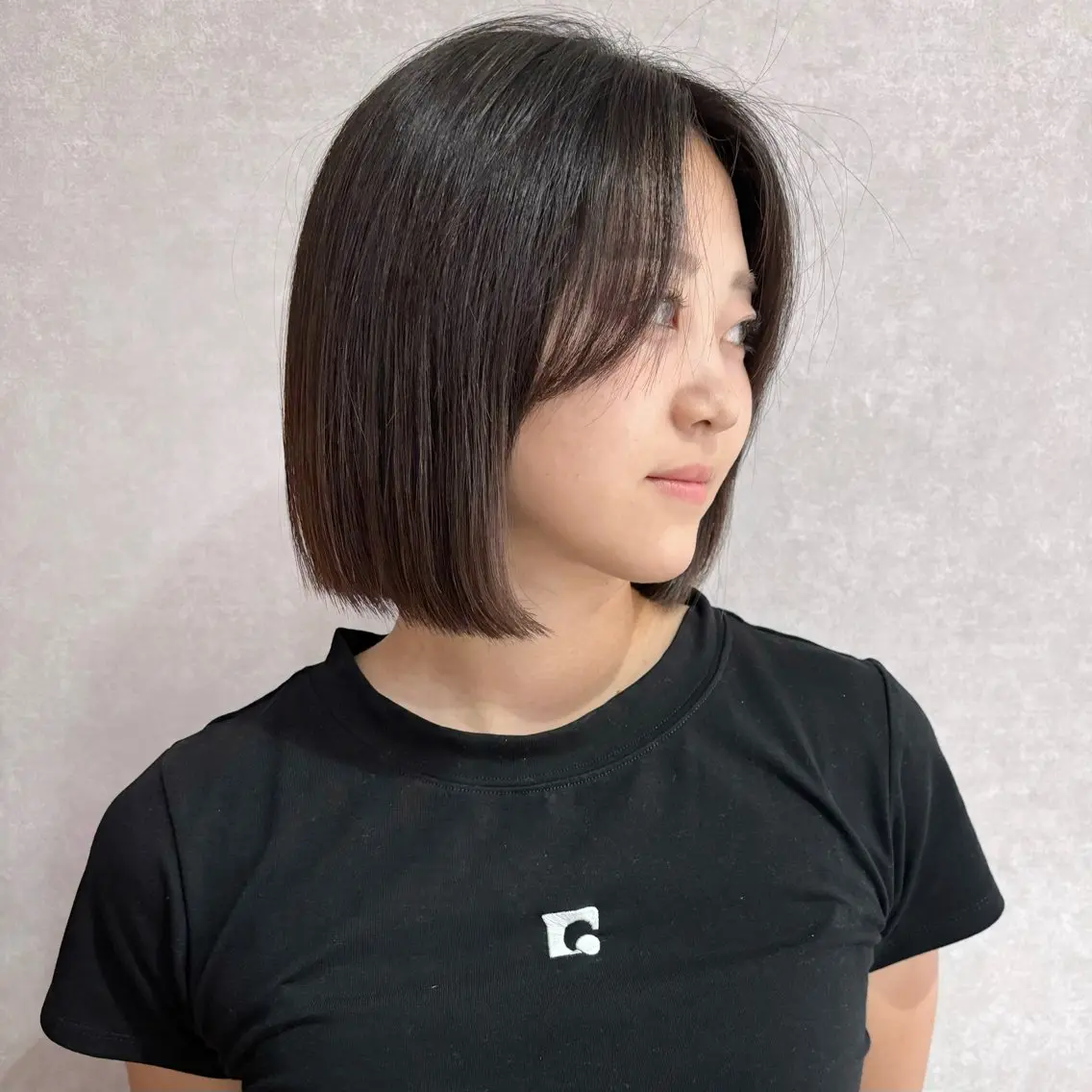 ショート カット ベージュ系カラー ボブカット🫧のヘアスタイル