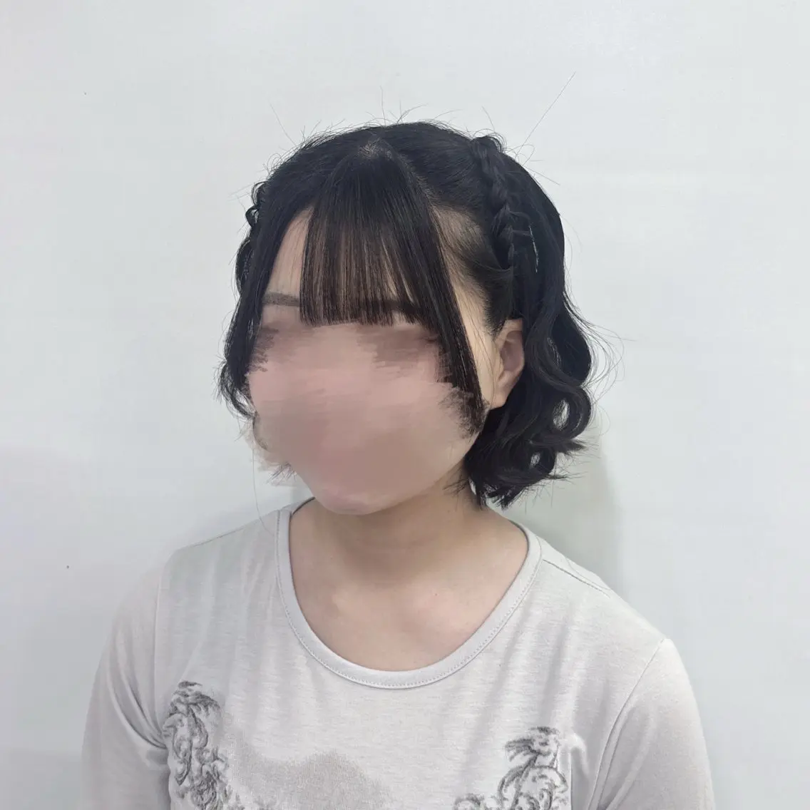 ショート ヘアアレンジ ボブ ヘアセット さくら 🌸エクステのヘアスタイル