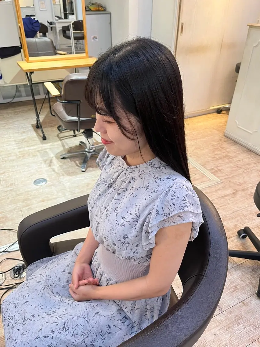 ロング レディースカット 募集中✨まゆのヘアスタイル