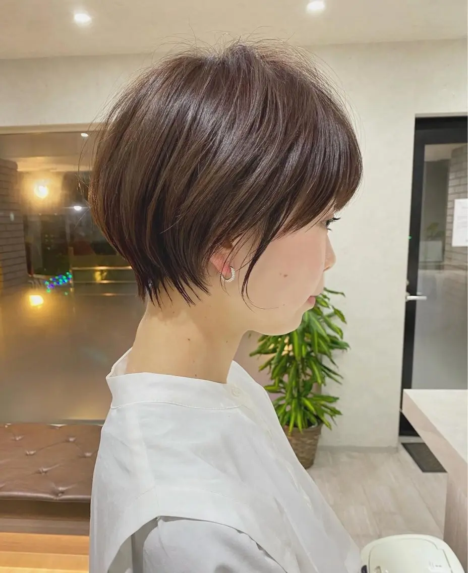 ショート 🫧似合わせショート ゴヤ🫧のヘアスタイル