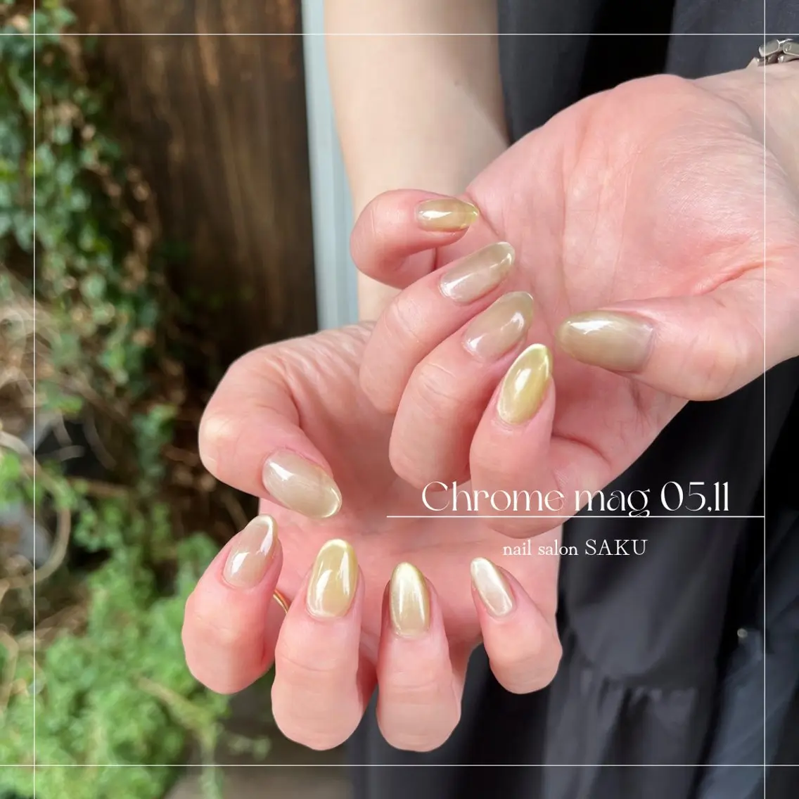 ネイル ニュアンスネイル シンプルネイル SAKU nail 作島茜のネイルデザイン