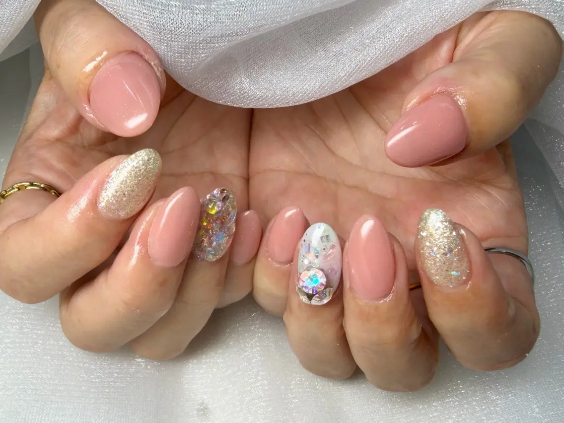 ネイル ハンドネイル Queennail 北堀江Yumiのネイルデザイン