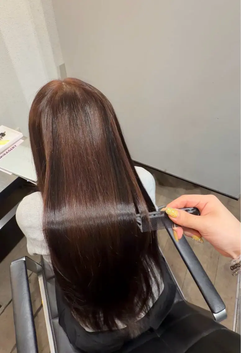 ロング カラー ヘアカラー yu rinaのヘアスタイル