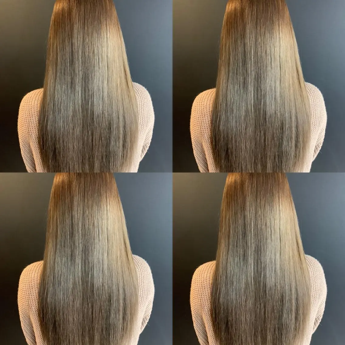 セミロング カラー ベージュカラー カット ヘアカラー トリートメント ✨レイヤー/髪質改善 /縮毛矯正✨ナカムラのヘアスタイル