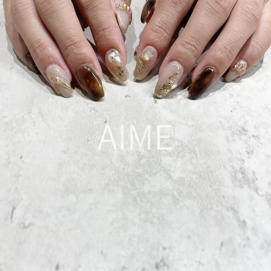 ネイル ハンドネイル AIME （momo）のネイルデザイン
