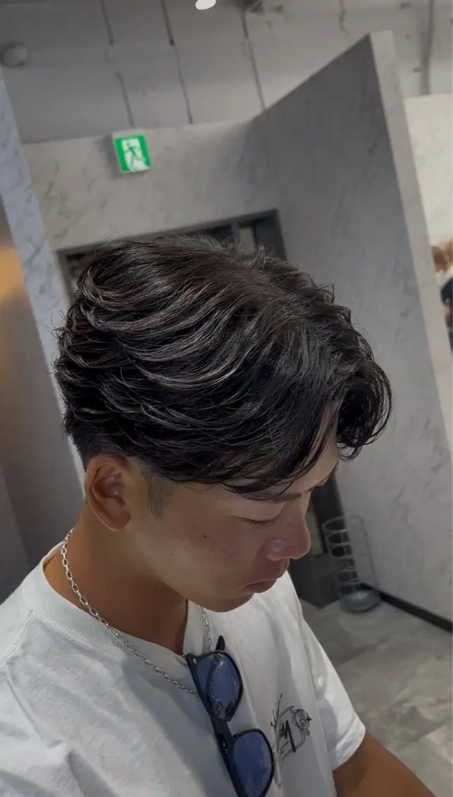 パーマ ニュアンスパーマ Seira 札幌メンズサロンのヘアスタイル