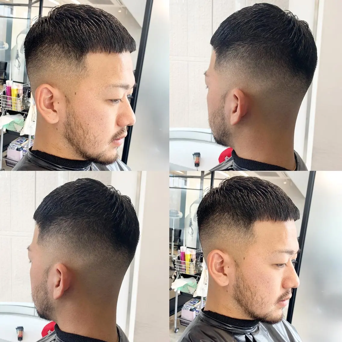 ショート メンズ トリートメント 及川シゲル 髪質改善講師のヘアスタイル