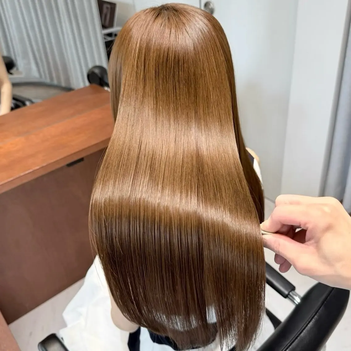 ロング 川邉 莉子のヘアスタイル