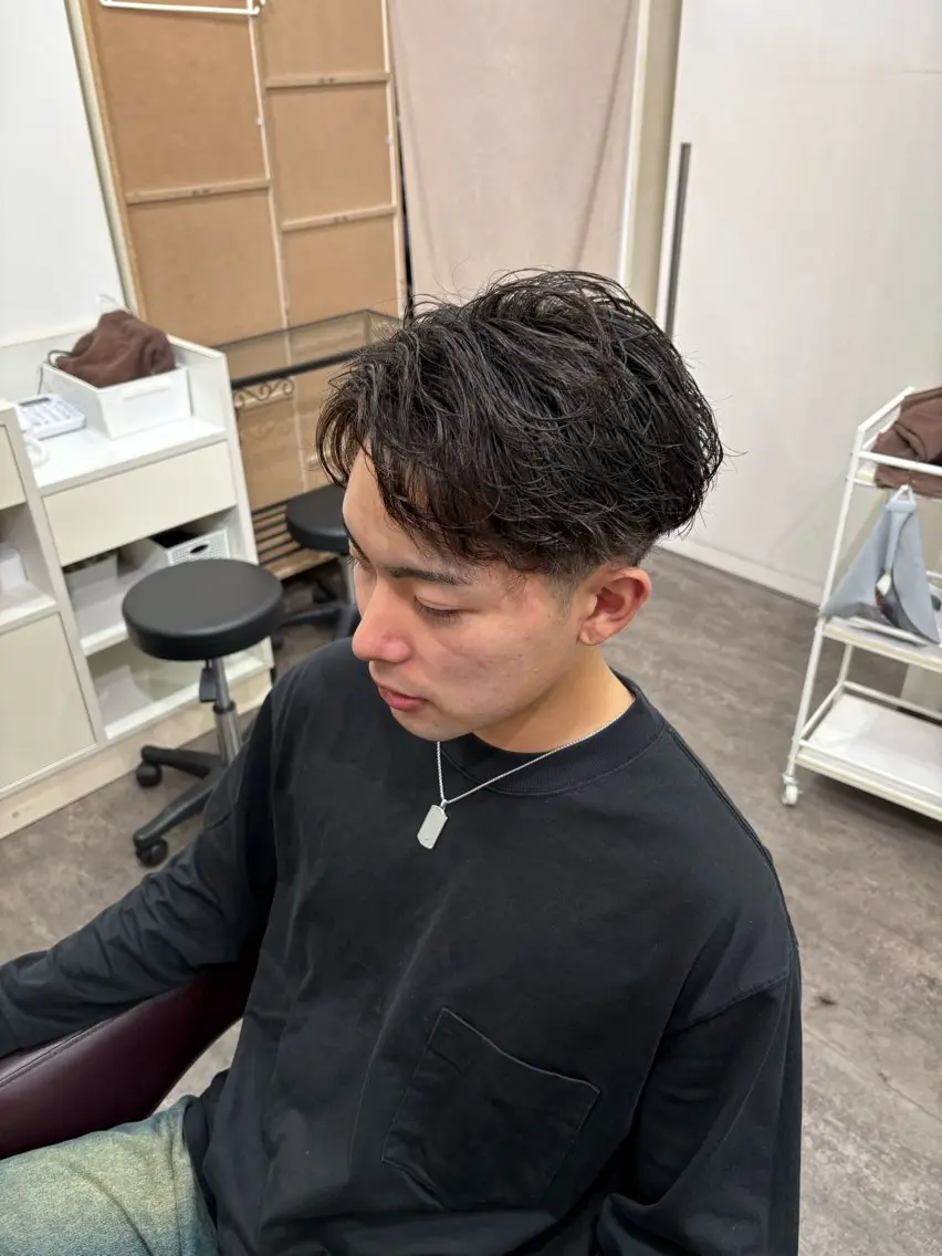 ショート メンズ カット 大竹 遥人のヘアスタイル