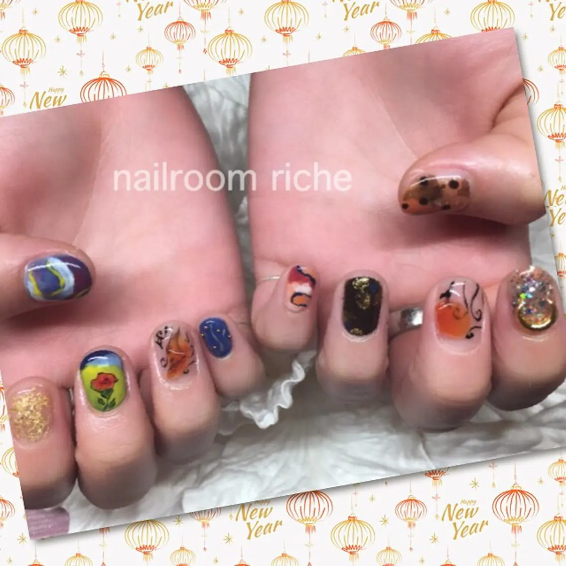 ネイル nailroom richeのネイルデザイン