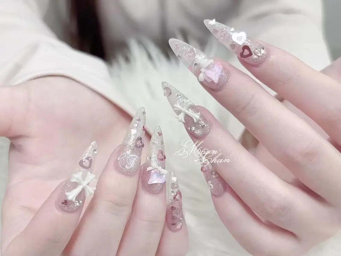 ネイル 成人式 ジェルネイル マグネットネイル 大理石ネイル(マーブル) 持ち込み ハンドネイル k.bi nailsalonのネイルデザイン