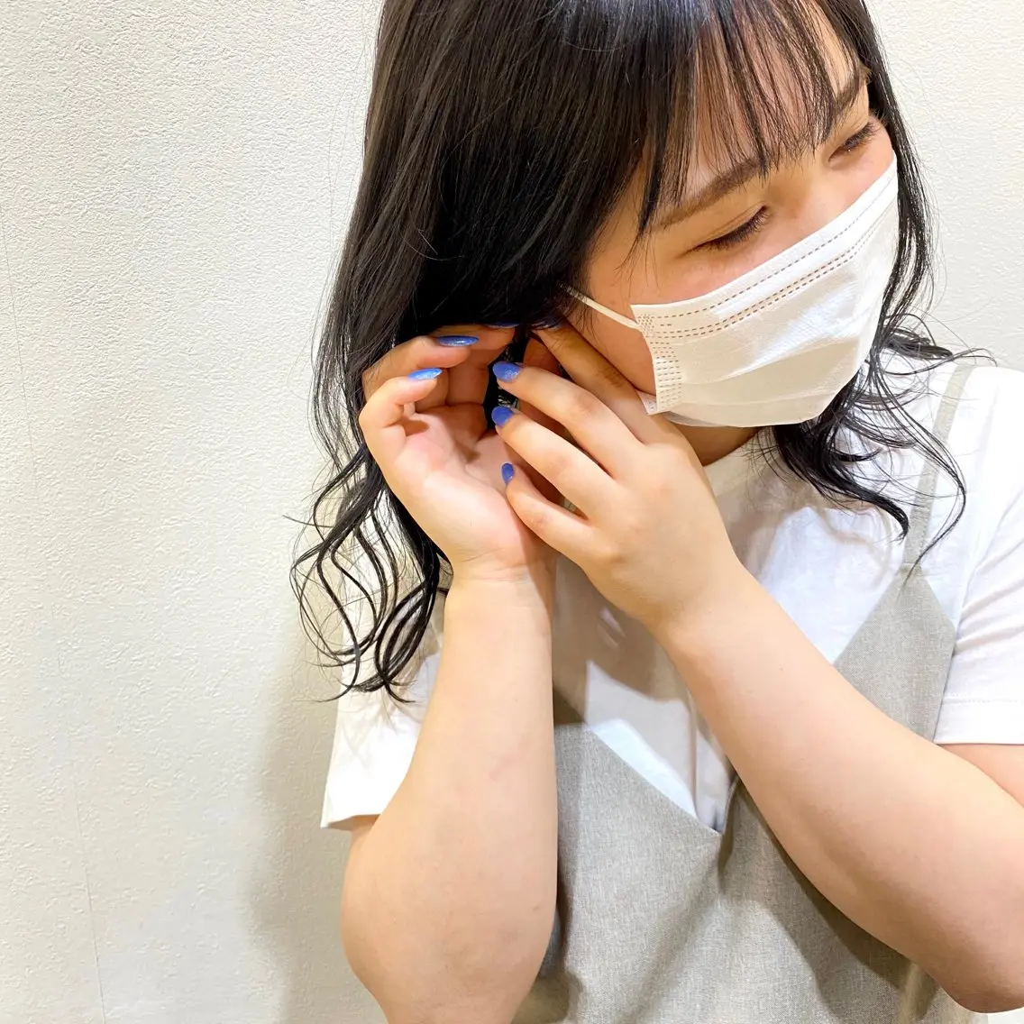 セミロング カラー グレージュ トリートメント Nanaha /レイヤーカットのヘアスタイル