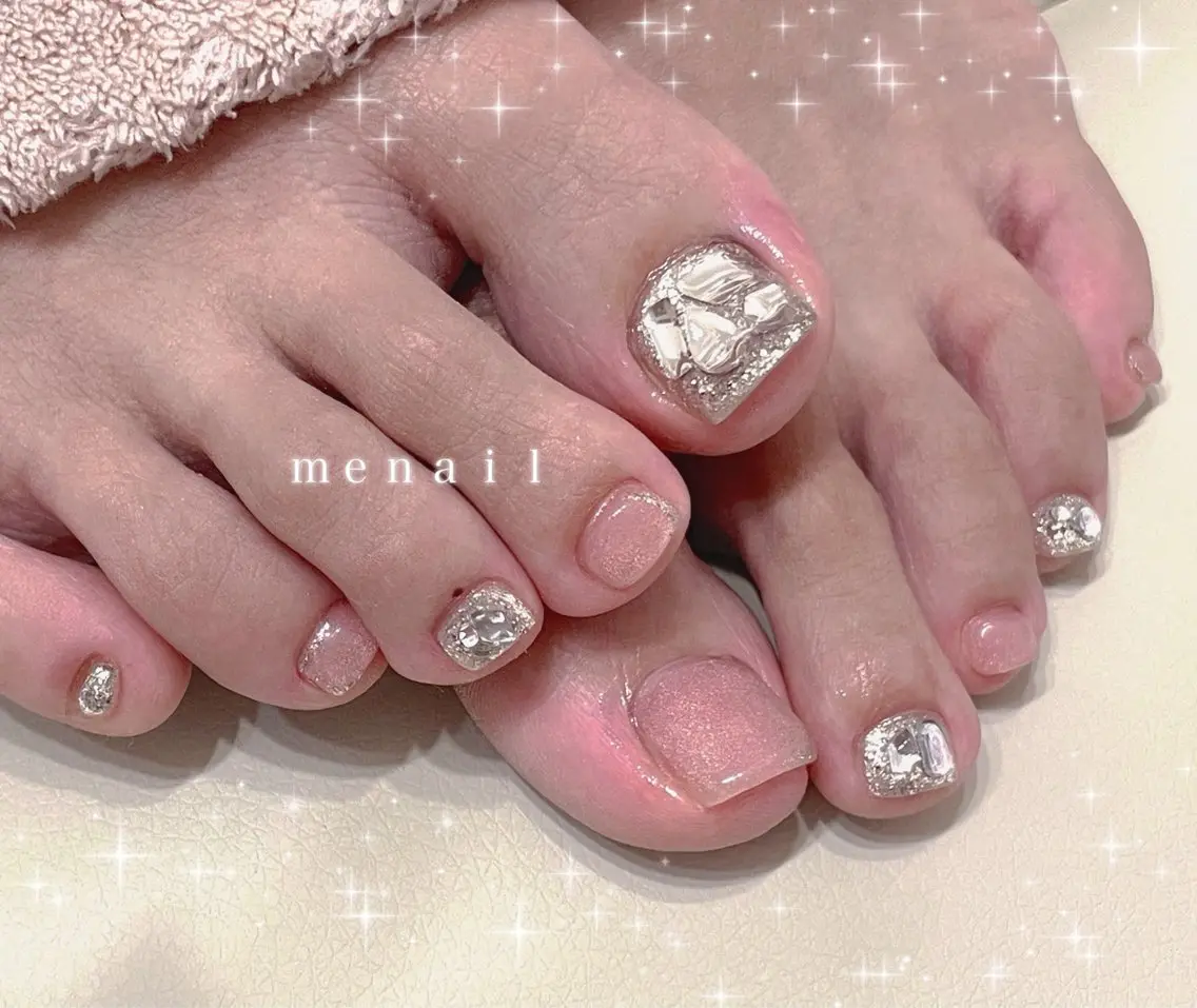 ネイル ハンドネイル フットネイル ＃ ｍｅのネイルデザイン