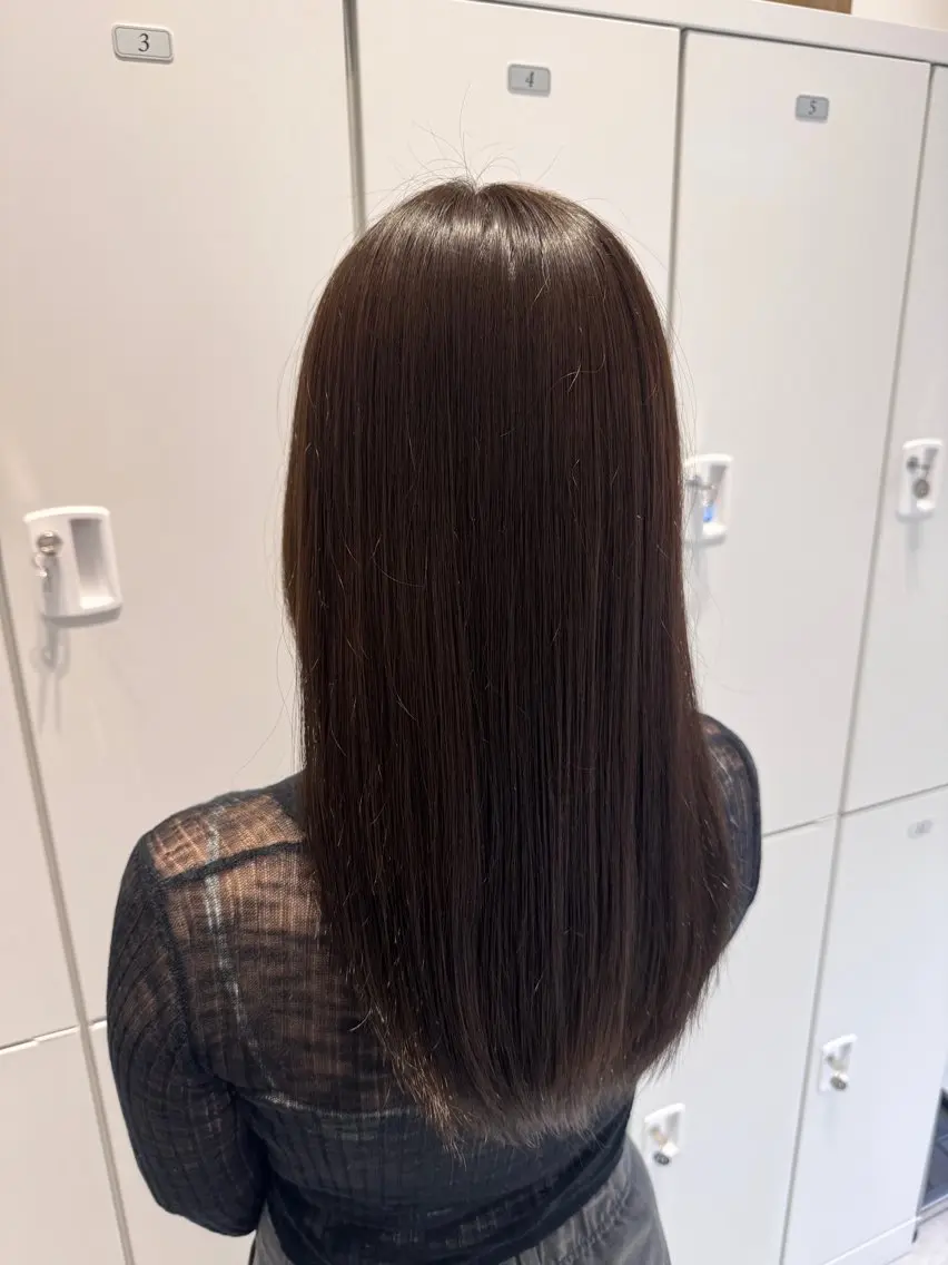ロング カラー 縮毛矯正/メンズ カット栄 伊藤 翔哉のヘアスタイル