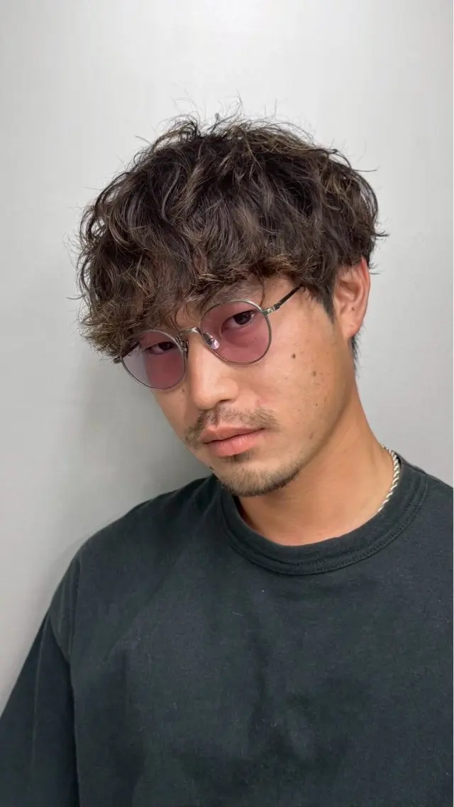 パーマ メンズ メンズパーマ ✂️メンズ特化美容師 💈【まりん】のヘアスタイル