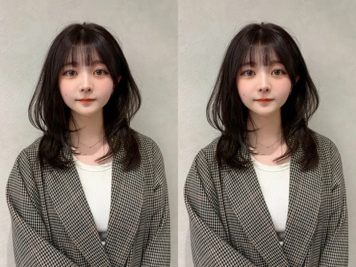 セミロング カット ヘアカラー トリートメント 谷川が作る熊本1🥇 レイヤーカットのヘアスタイル