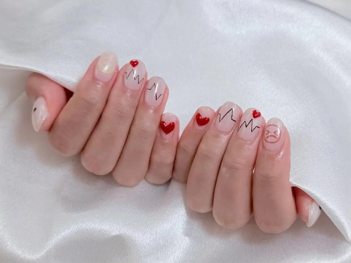 ネイル w wのネイルデザイン