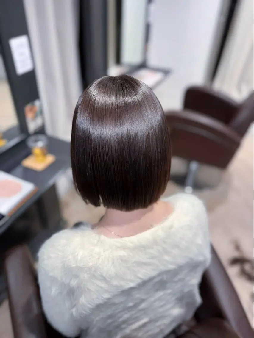 【髪質改善】酸性ストレート☘️🤍の写真