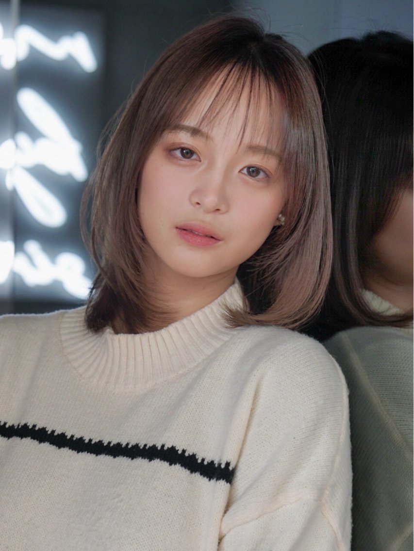 ショート カット ヒナ/ボブ ×ベージュ‎🤍のヘアスタイル