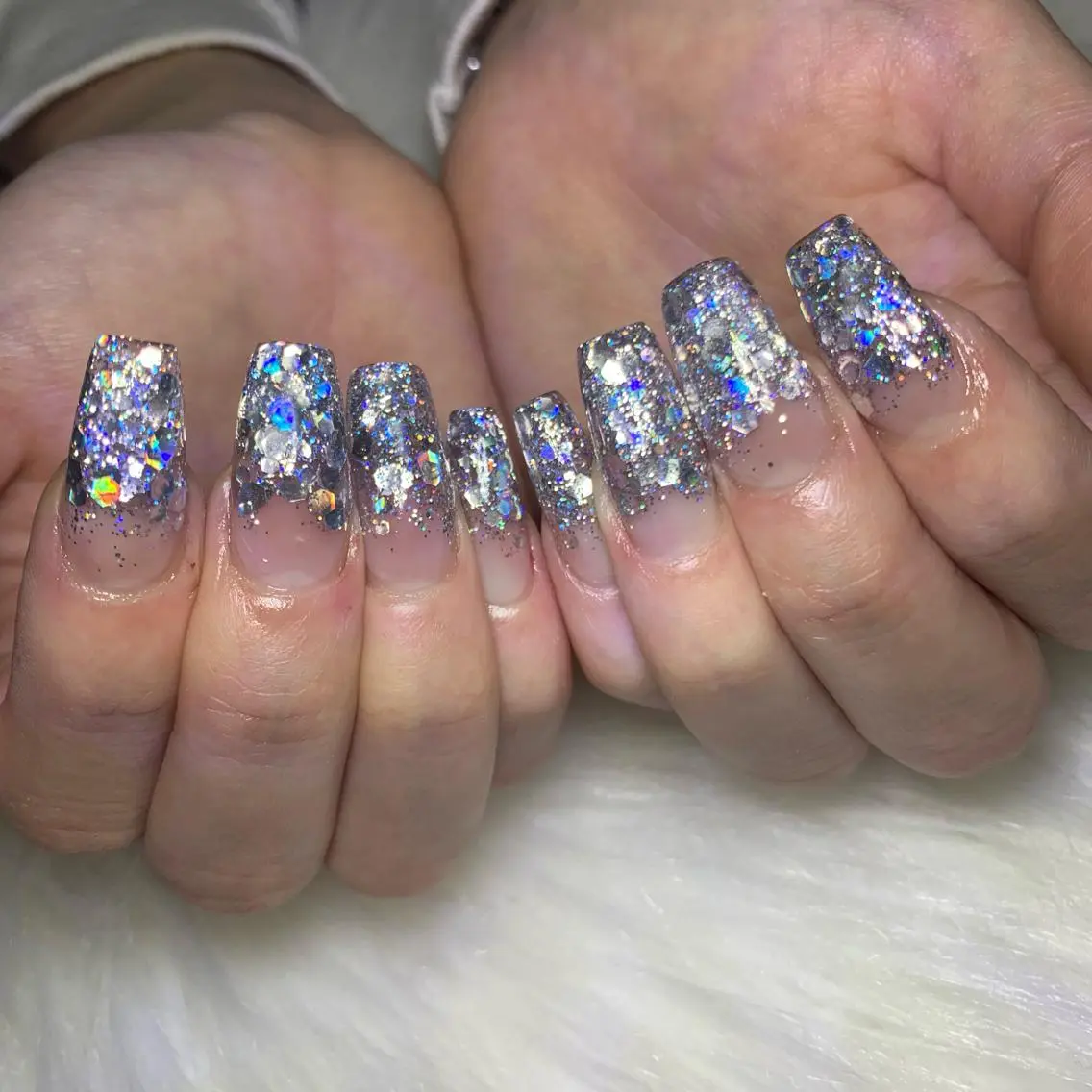 ネイル ラメ(グリッター) スカルプネイル happiness nailのネイルデザイン