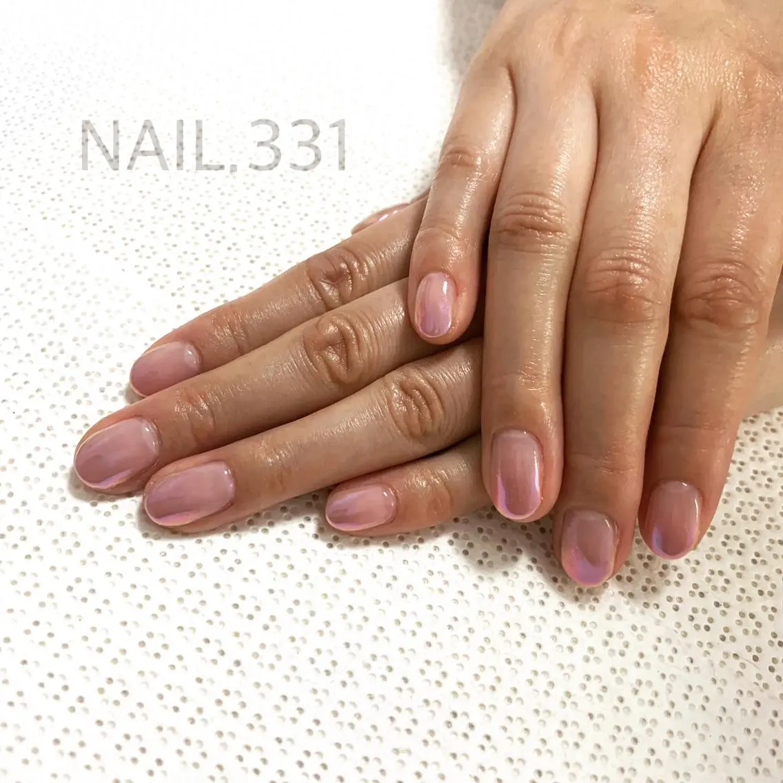 ネイル アートネイル オーロラネイル フラッシュネイル グラデーション ラメ(グリッター) Nail 331のネイルデザイン