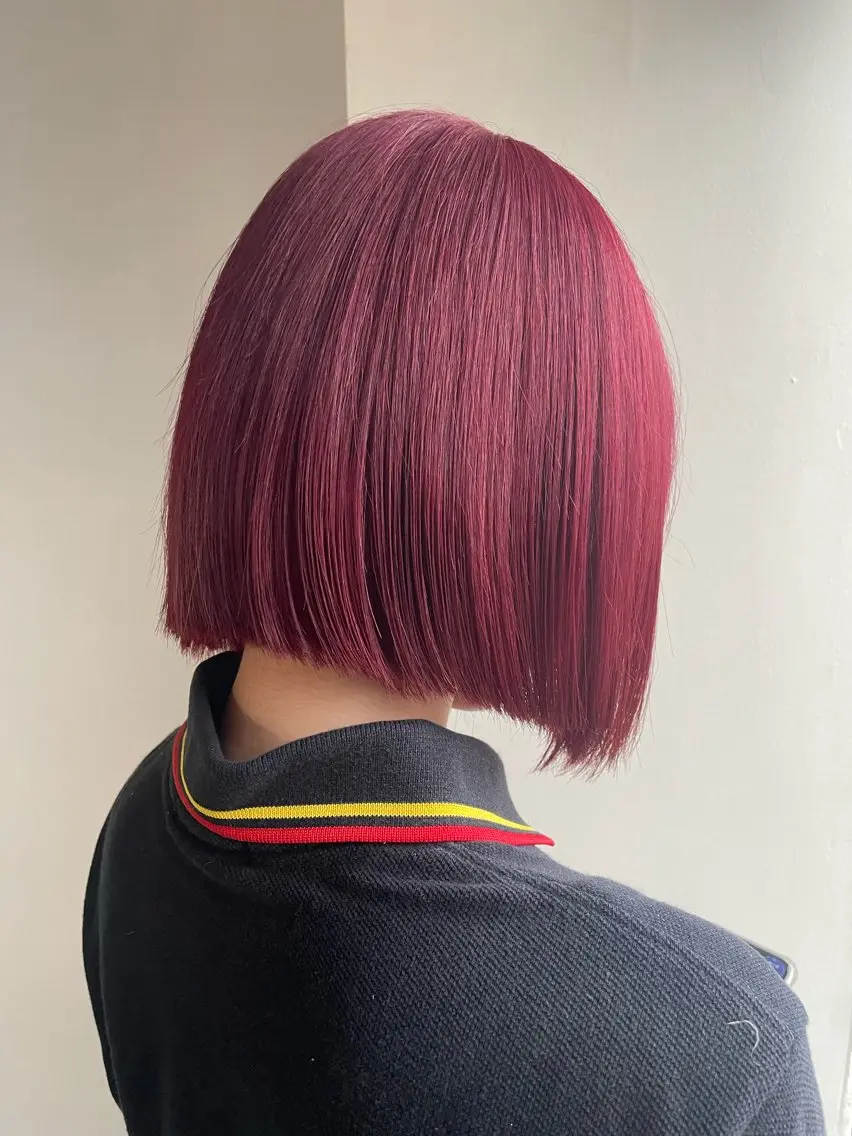 ショート カラー ヘアアレンジ メンズ キッズ 透明感カラー/推しカ ラー☁️JURAのヘアスタイル