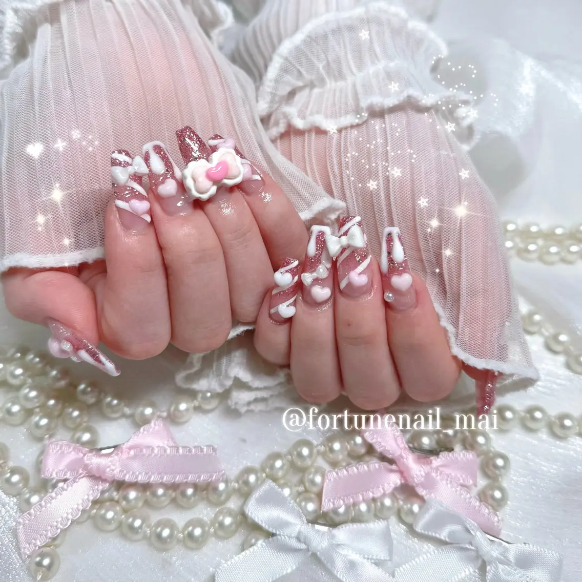 ネイル ハンドネイル 🎀Mai 🎀最短9/7✩.のネイルデザイン