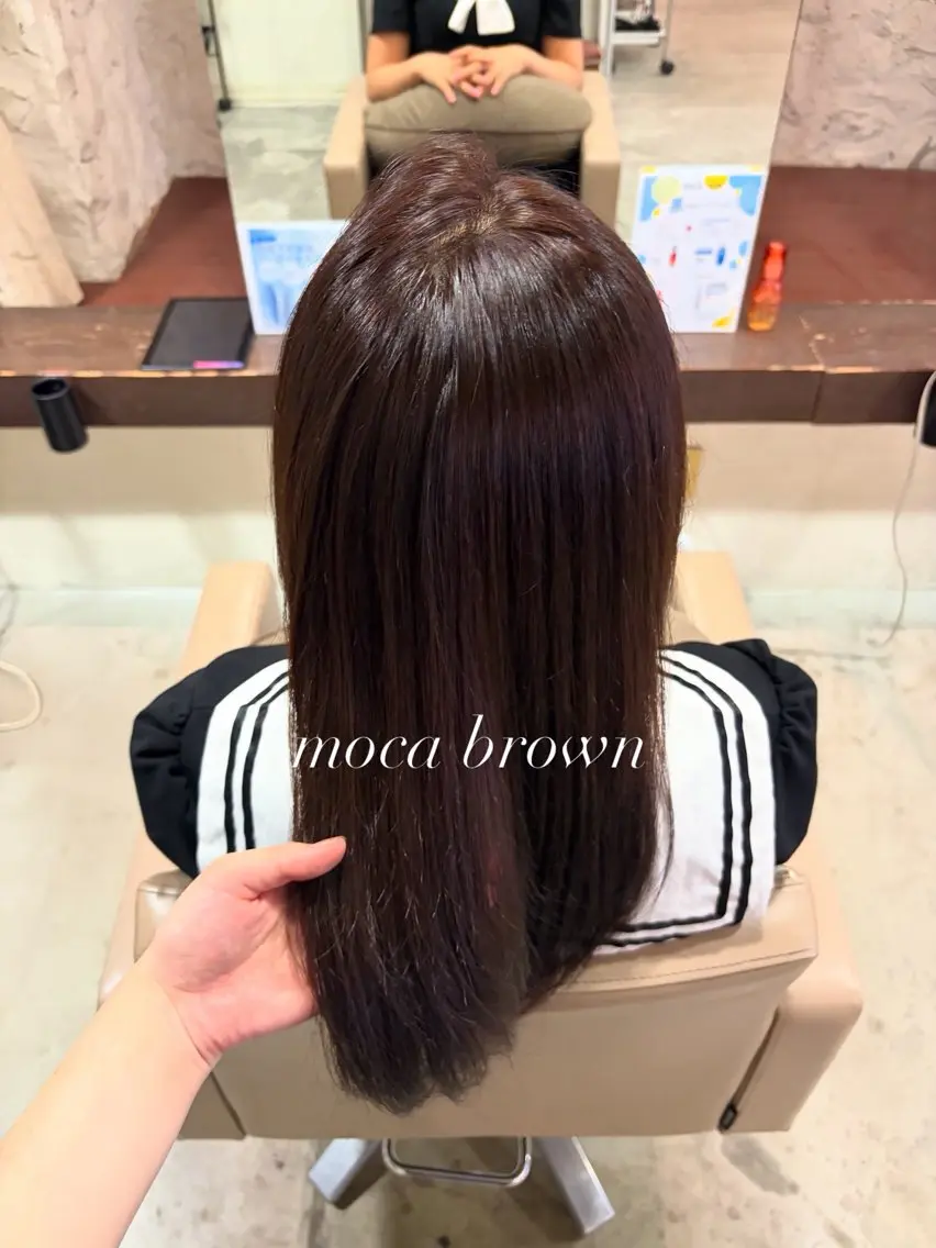 カラー ブラウンカラー kanade/ knack新大阪のヘアスタイル