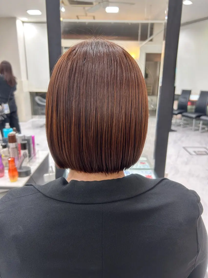 ショート ボブ 🍊小川実里🍊 /カラーレイヤーのヘアスタイル