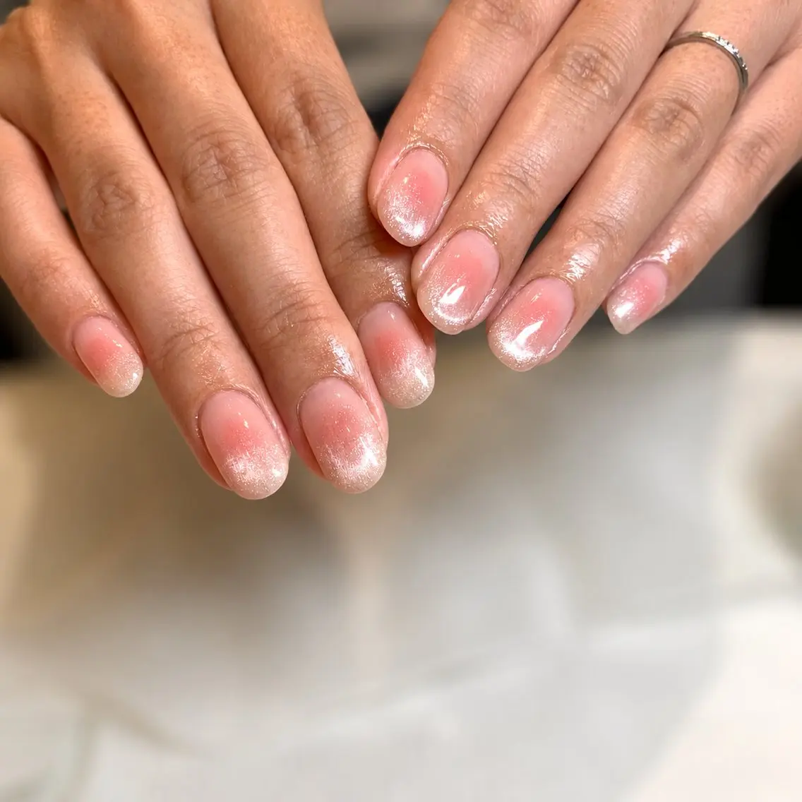 ネイル チークネイル マグネットネイル nailAVANCE akariのネイルデザイン