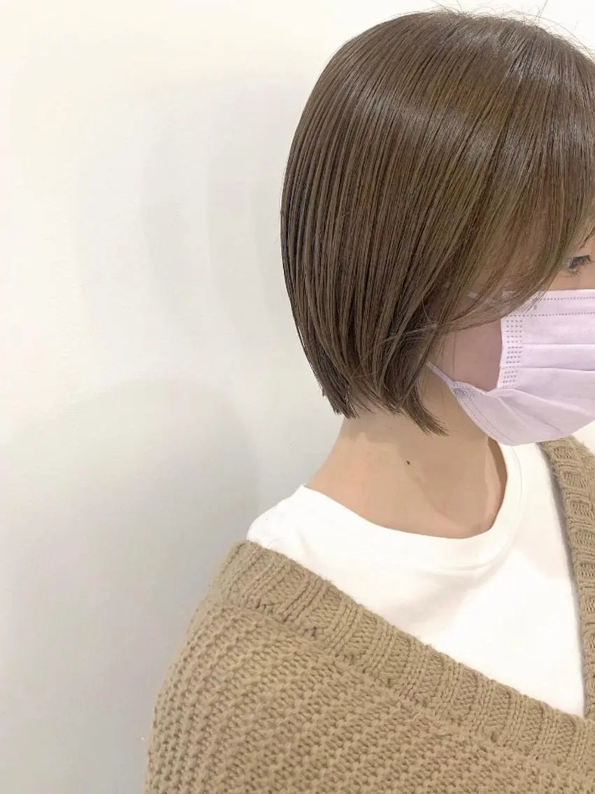 ✨【定期メンテナンス】✨前髪縮毛矯正+カット ¥10,000の写真