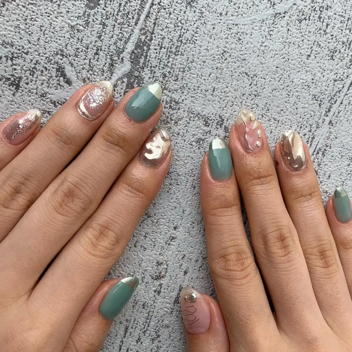 ネイル ハンドネイル ハンドケア lylynail YUUKAのネイルデザイン