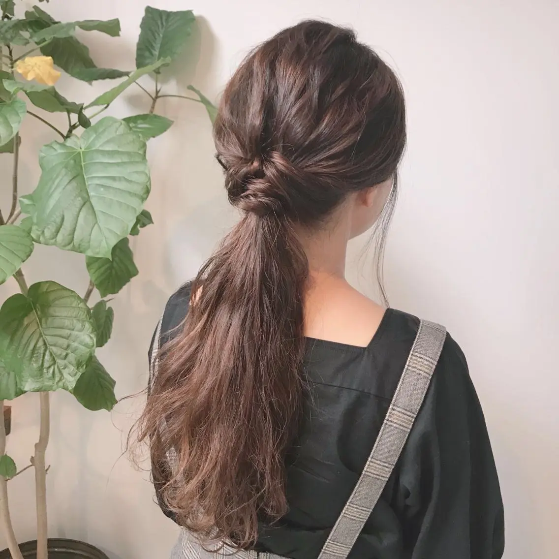 ロング ヘアカラー 綿貫 美雪のヘアスタイル