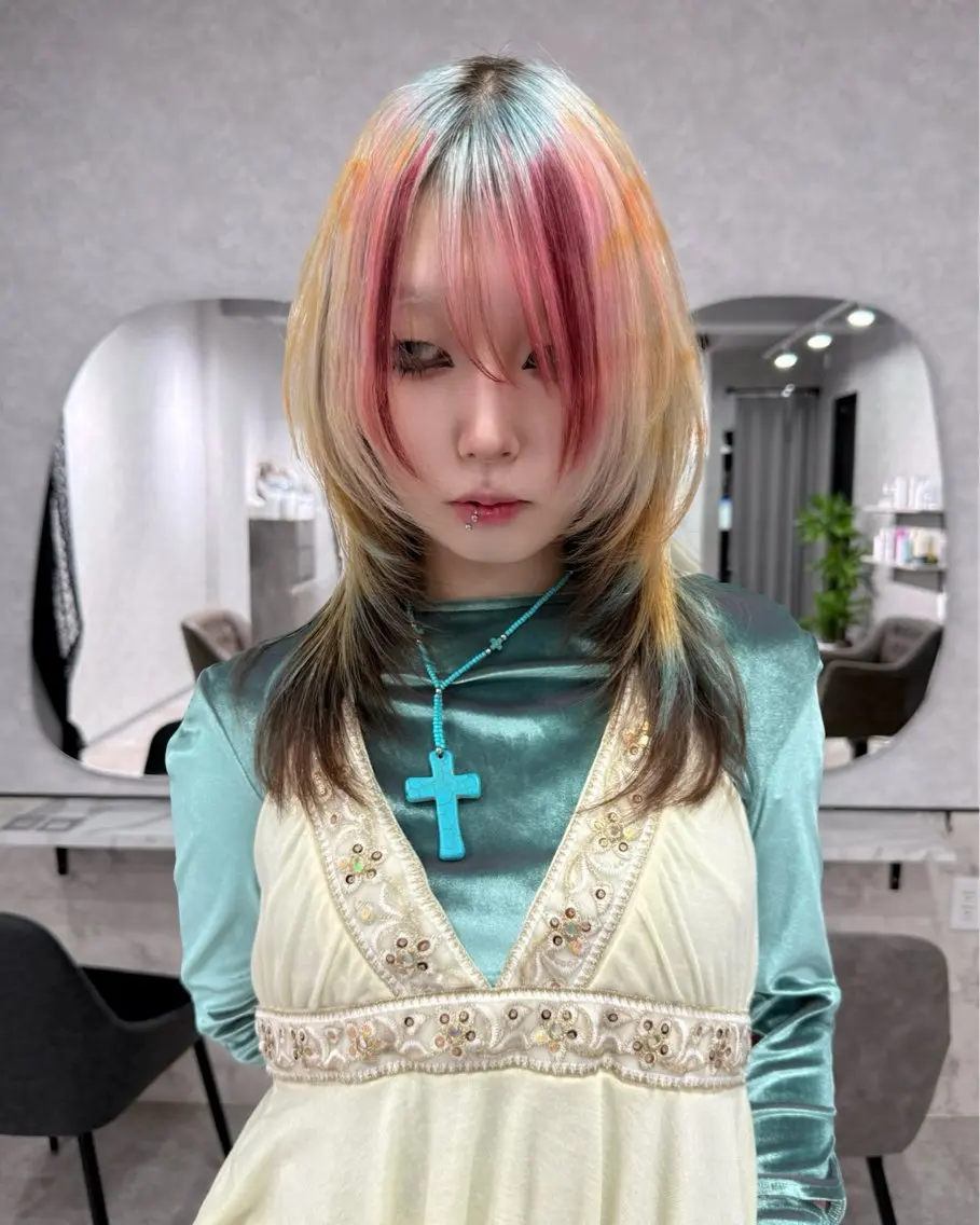 ロング カラー 🌙町田ブリーチ特化 🌙れいのヘアスタイル