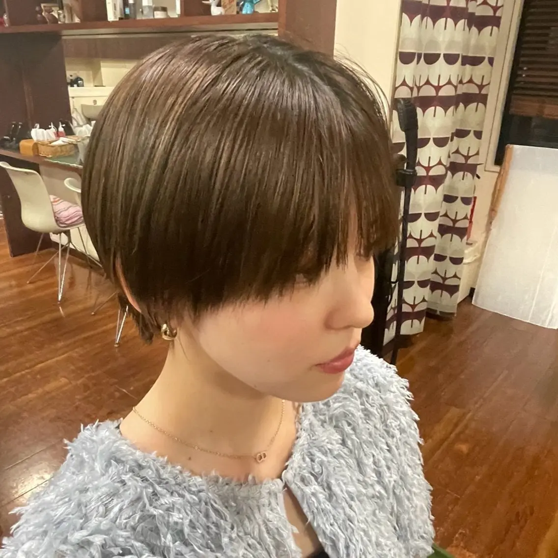 🌱浜辺美波風耳にかけないマッシュショート🌱+3STEPトリートメントの写真