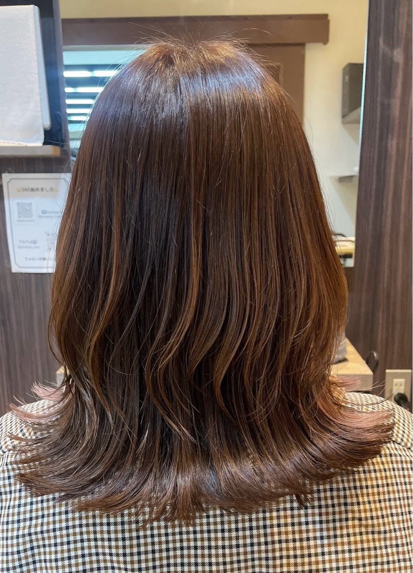 ミディアム 10/24.25 🈳💜櫻庭梢のヘアスタイル