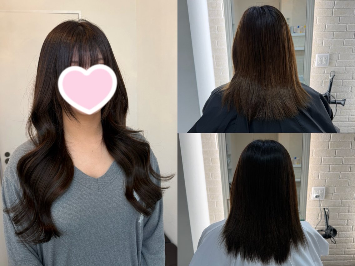ロング ヘアカラー エクステ ʀɪᴋᴜ /池袋 / プルエクステのヘアスタイル